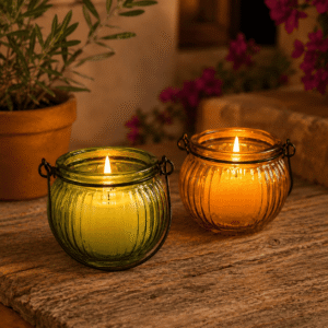 lumé air – vela de citronela amarillo