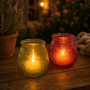 lumé – vela de citronela amarillo