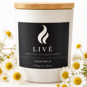 livé vela de camomila