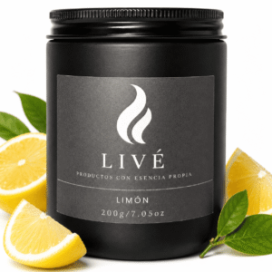 livé vela de limón